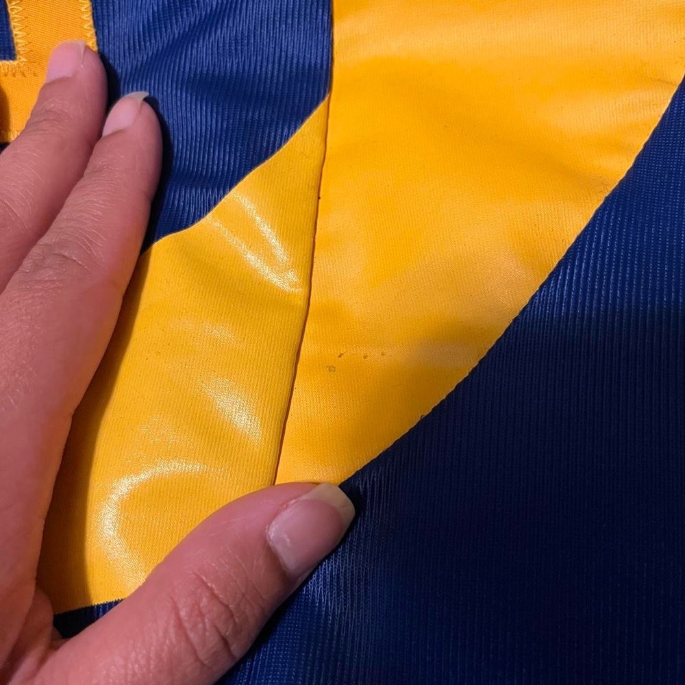 Reebok Blue Throwback NFL Jersey XL - Picture 6 of 6